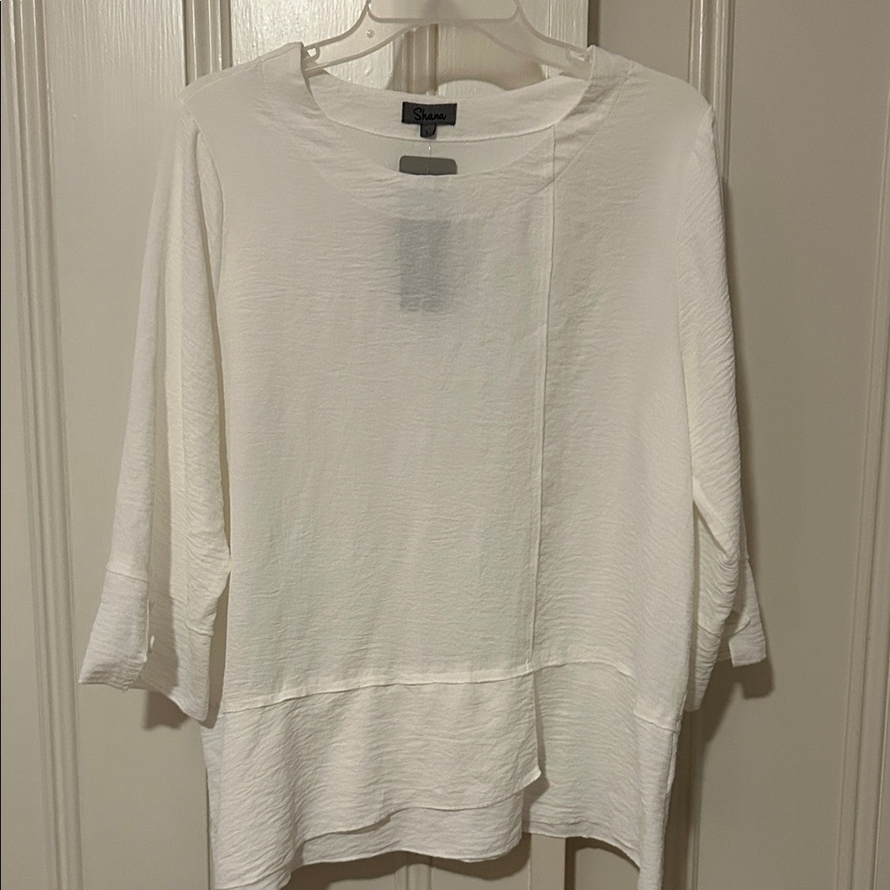 Shana Women's Classic White Blouse